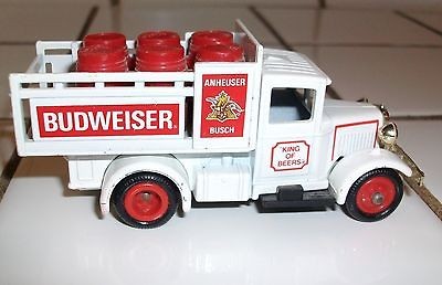 BUDWEISER TRUCK MADE IN ENGLAND DAYS GONE BY LLEDO DG 20 RUBBER TIRES 