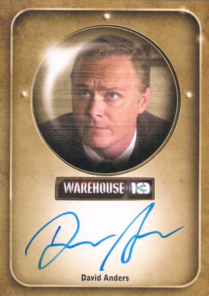   13 autograph auto insert card David Anders as Jonah Raitt limited ed