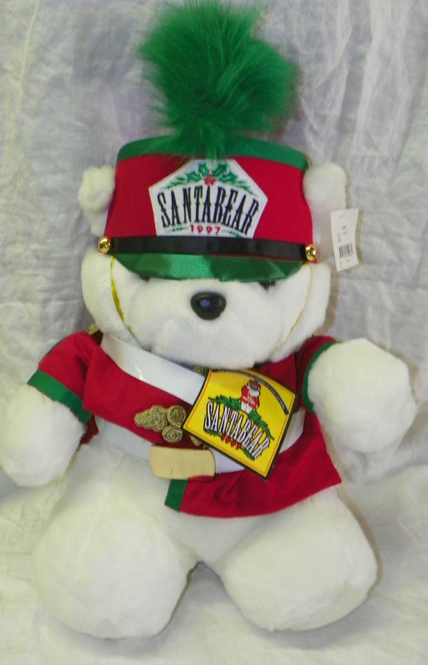 1997 DAYTON HUDSON SANTA BEAR MARSHALL FIELDS SANTABEAR PLUSH 