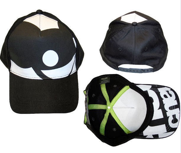 DEADMAU5~ BLACK MAU5 HEAD FLAT BILL SNAP BACK ZIMMERMAN LICENCED HAT