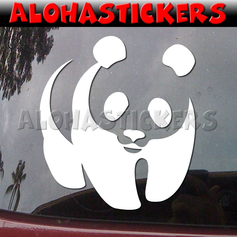   BEAR China Endangered Car Truck Laptop Vinyl Decal Window Sticker B57