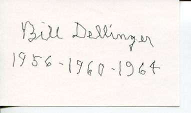 Bill Dellinger US Olympic Bronze Track 5000 metres Oregon Ducks Signed 