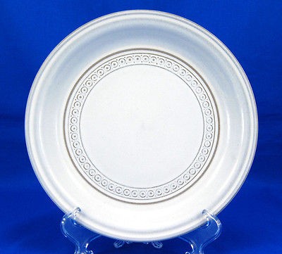 Denby / Langley ALSACE Bread and Butter Plate 7 in. Embossed Taupe 