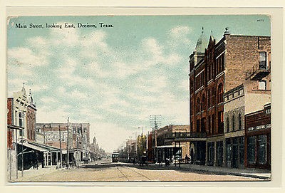 Presbyterian Church Denison Texas 1917 postcard