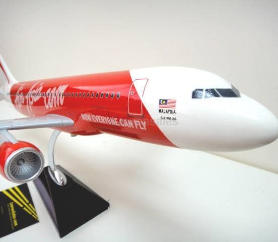   Asia BOEING B737 (50cm) Solid One piece TRAVEL AGENT airplane MODEL