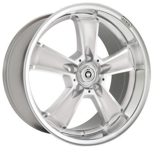 NEW KONIG BEYOND 18X9.5 5X114.3 ET45 SILVER WHEELS FIT ACCORD TC 