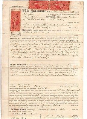 1871 Ionia Co Michigan Indenture   Marion Price; Kimberly