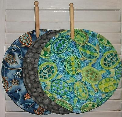 TORTILLA PITA FLATBREAD MICROWAVE WARMER 10 ROUND* CUSTOM SEWN IN THE 