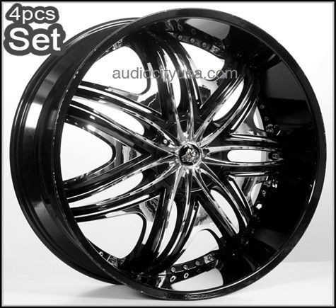 26inch Diablo Wheels Rims 300C/Magnum/Ch​arger/Challeng​er,Camaro