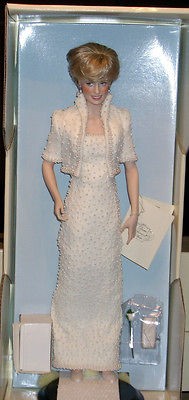   FRANKLIN MINT PRINCESS DIANA PRINCESS OF WALES COLLECTIBLE DOLL NRFB