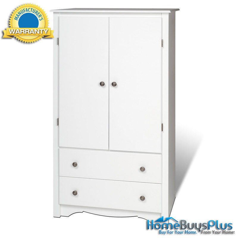 NEW   Bay Shore Collection Cape Cod Jewelry Armoire   White