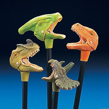   Realistic Dinosaur Grabbers / LOT OF 4 / DINOSAUR PARTY (5/682