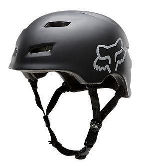 Fox Transition Bike Helmet Matte Black Small trail riding dirt jumping