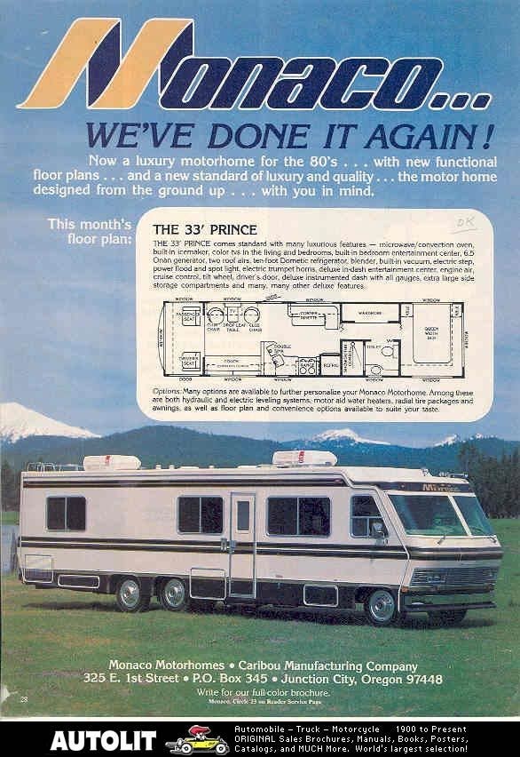 monaco motorhome in RVs & Campers