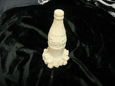 coca cola sand sculpture bottle 1991 mr sandman