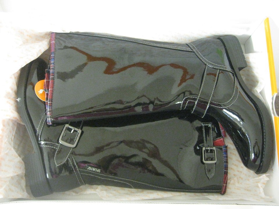 NIB   SPORTO   PAULINE BLACK KNEE HIGH WINTER BOOT SZ 8 RETAILS $89