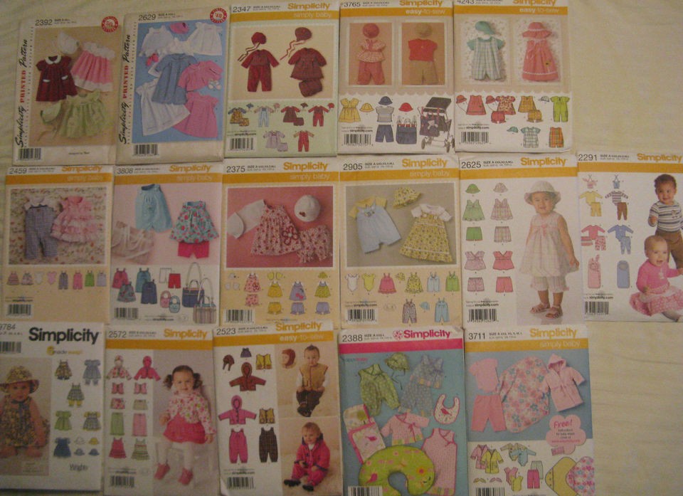   ~Toddler Romper,Top,Shorts,Dress,Bonnet,Hat,Bib,Robe Pattern~Boy~Girl