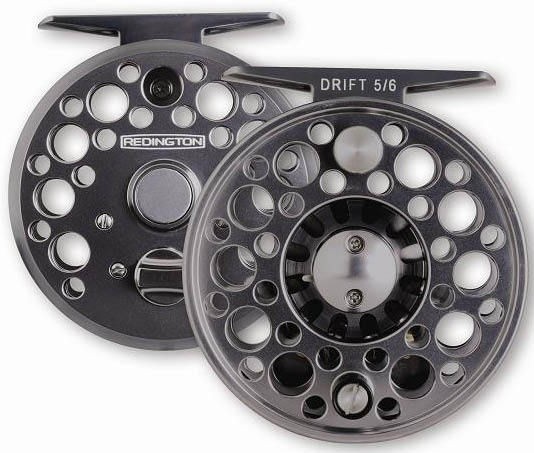 NEW REDINGTON DRIFT 5/6 WT FLY REEL, TITANIUM