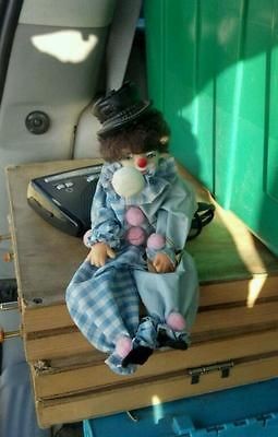 creepy hobo cloth clown