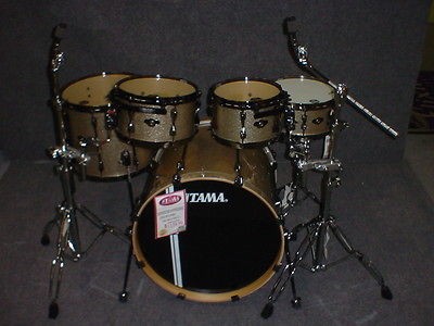   Hyperdrive Birch 5 Pc Shell Pack   Vintage Nickel Sparkle   NOS