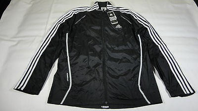   ClimaLite Response DS Wind Jacket Full Zip Mens Sz Large Black White