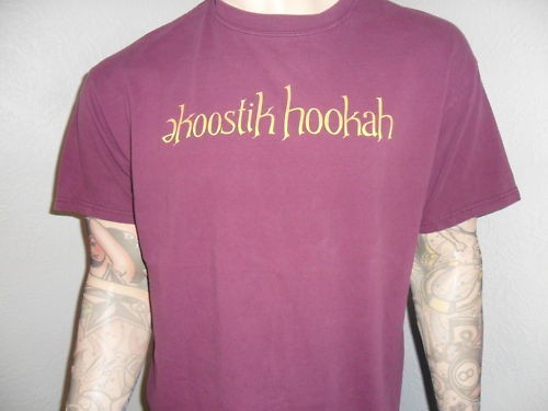 vtg EKOOSTIK HOOKAH CONCERT SHIRT Ohio Jam Band XL