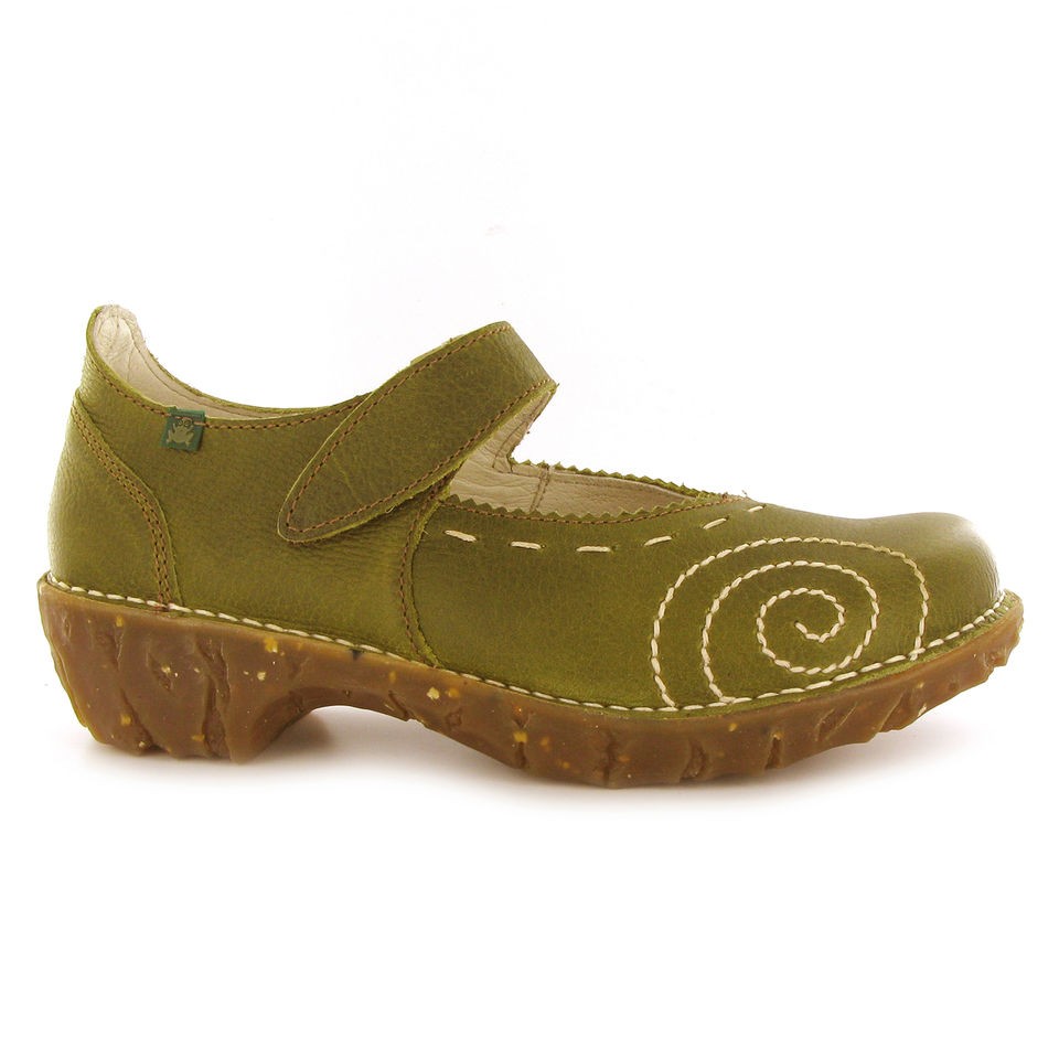 El Naturalista N095 Yggdrasil Musgo Olive Womens Shoes