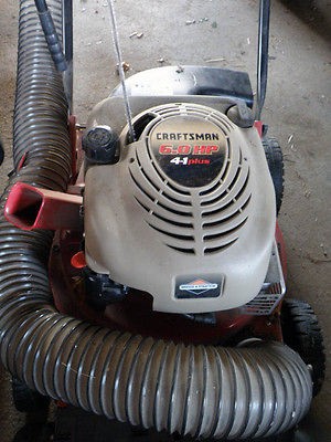 Craftsman 4 in 1 Yard Vacuum   6.0 Horse Power