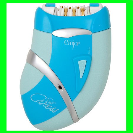 NEW Emjoi Soft Caress Gold Corded Legs Body Epilator