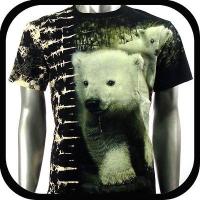 Survivor T Shirt Limited Edition Bear Tattoo S74 Sz M Graffiti Biker 