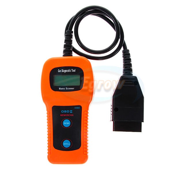 OBDII 2 EOBD Check Engine Scanner Trouble Code Reader for Toyota Honda 