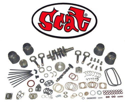 Scat VW 1776 Engine Rebuild Kit Street Aicooled T1 Beetle T2 Bus Panel 