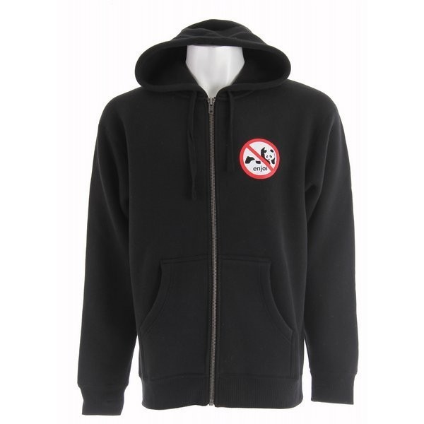 Enjoi No Enjoi Full Zip Hoodie Black Mens