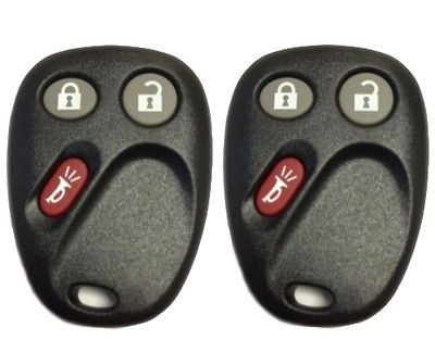 PAIR OF NEW CHEVY GMC HUMMBER REMOTE KEY KEYLESS ENTRY FOB TRANSMITTER 