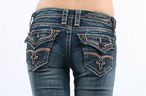 New Womens ★ Rock Revival ★ Jeans Essie T3 RJ8396T3 Straight 