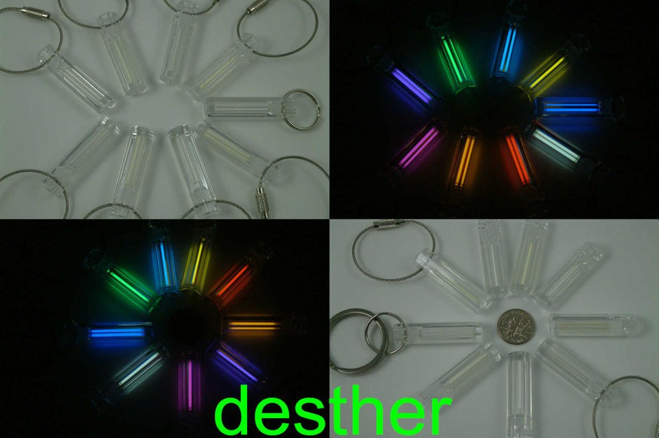 B3 1.5 inch Tritium Keychain (10 Year) New, 8 colors for your choice