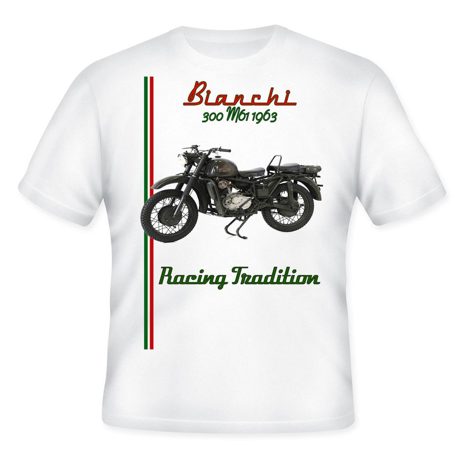 BIANCHI 300 M61 1963   NEW AMAZING GRAPHIC QUOTE T SHIRT   S M L XL 