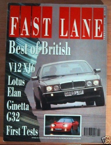 FAST LANE 1990 FEB   TWIN TURBO 911, LISTER XJ V12