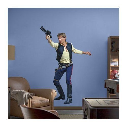 Life Sized Fathead Star Wars Han Solo Wall Decal