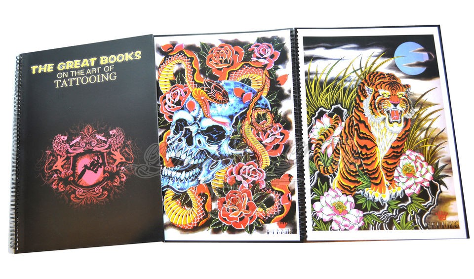   Books On The Art Of Tattooing A3 Tattoo Flash Japan Filip Leu Mosher