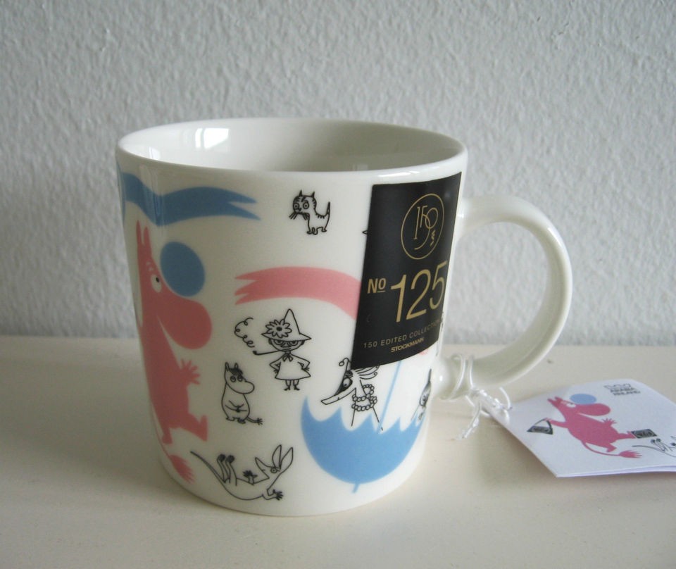 arabia finland moomin mug for stockmann 150 years from finland