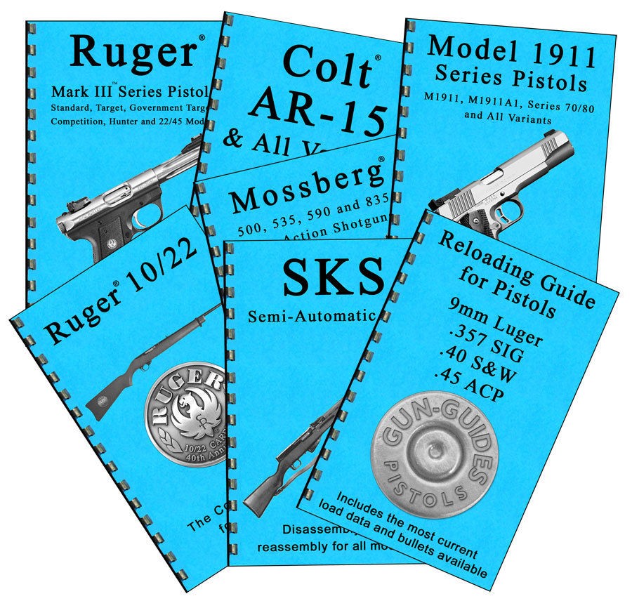 Gun Guides (3) RUGER COMPLETE Guide Series   Easy Order Menu 