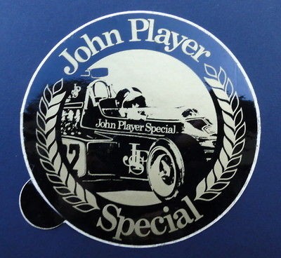   FORMULA 1 JOHN PLAYER SPECIAL LOTUS JPS E. FITTIPALDI original sticker