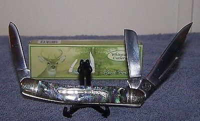 New in the Box Whitetail Abalone Flint Lock Rifle Custom Folding 