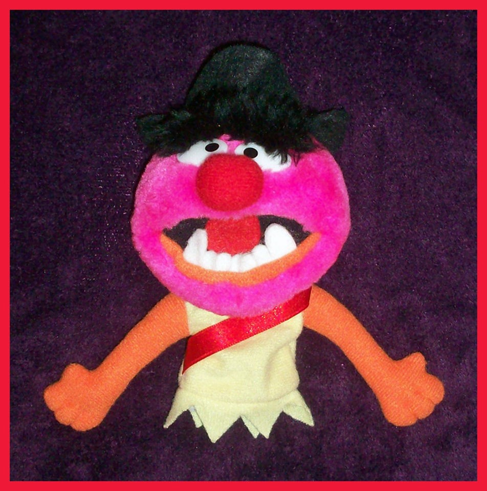   AVON Plush ANIMAL Muppets FINGER PUPPET Stuffed Animal TOY 5 HTF