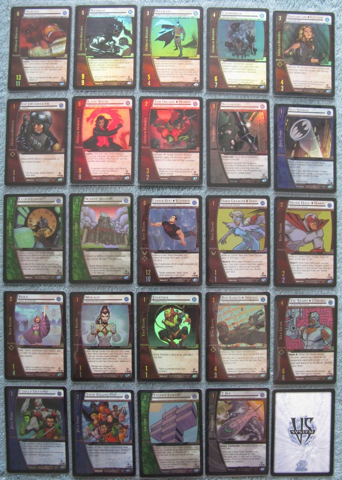 VS System DC Origins Foil Cards Part 1/3 002   062 (1st Edition)