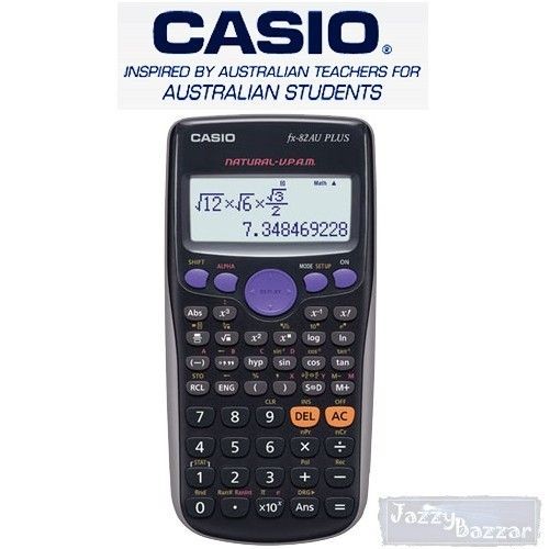 CASIO FX 82AU FX82AU PLUS SCIENTIFIC STUDENT CALCULATOR High School 