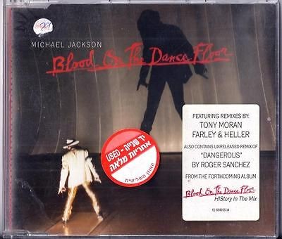 MICHAEL JACKSON BLOOD ON THE DANCE FLOOR 4 TRACK + REMIX 1997