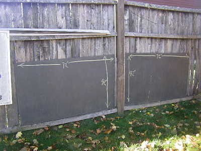 Vintage SLATE SCHOOLHOUSE BLACKBOARD new lower price