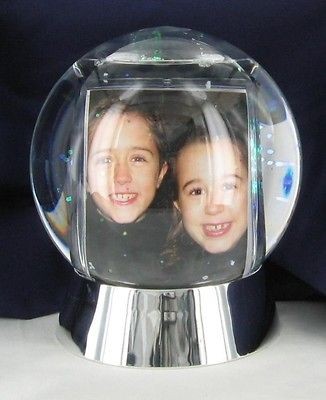 NEW 4 Photo Snow Globe Picture Snowglobe Snowdome